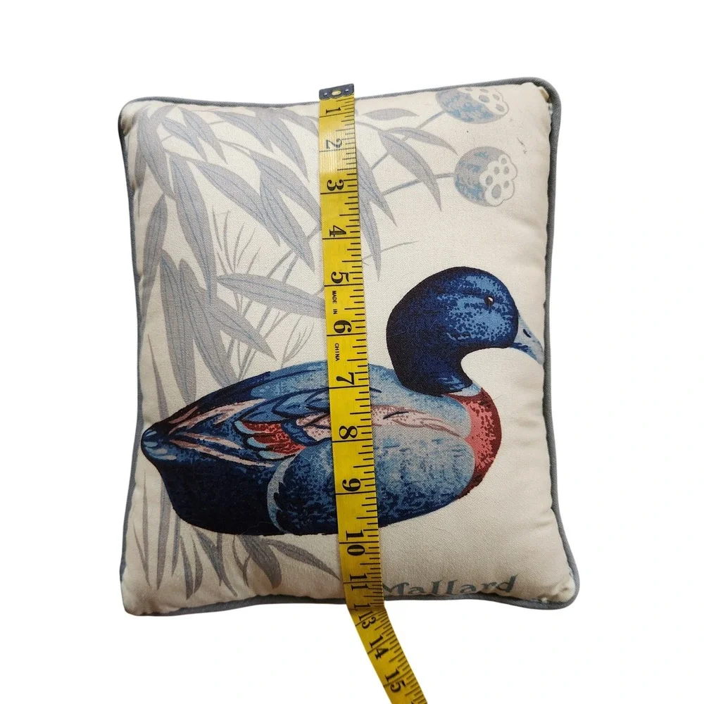 Vintage Throw Pillows Canada Goose Mallard Bird Decorative Accent Pillow Set‎